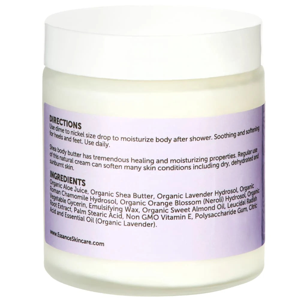 Essance Organic Body Butter 4oz. (Lavender)