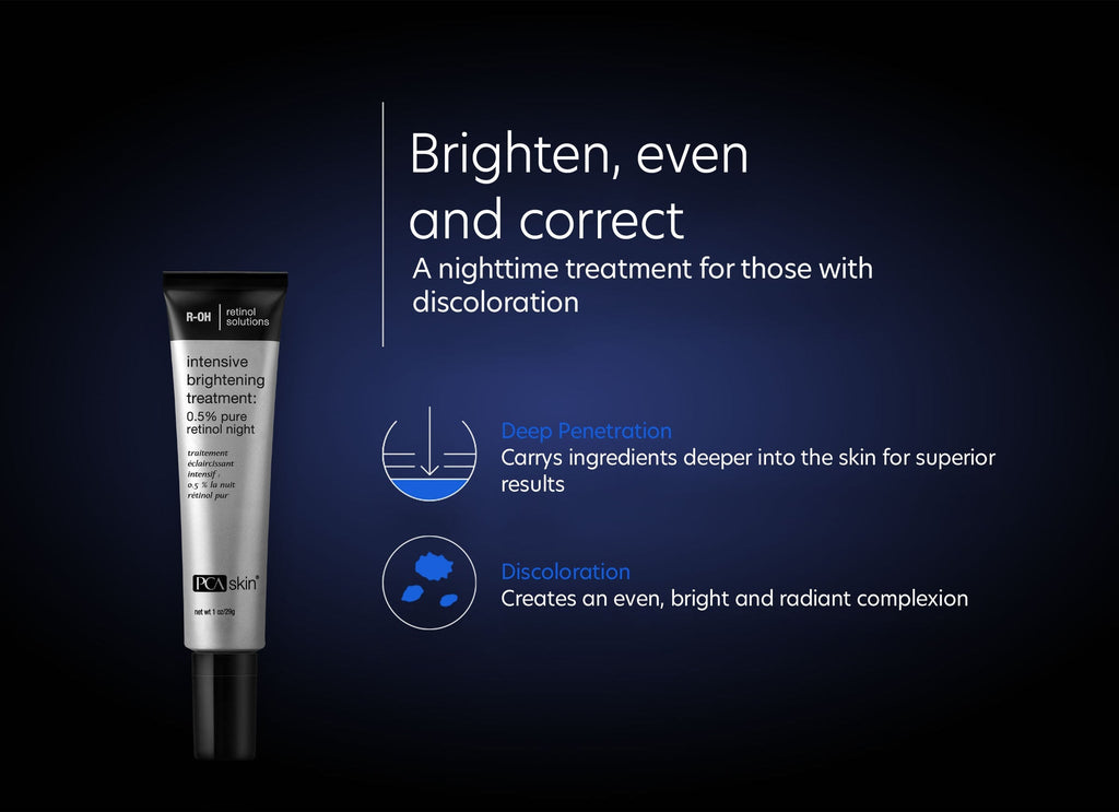 PCA SKIN Intensive Brightening Treatment: 0.5% pure retinol