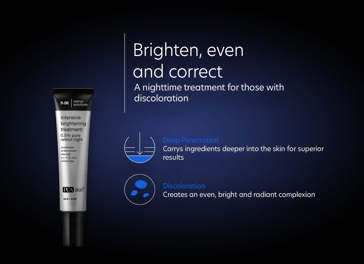 PCA SKIN Intensive Brightening Treatment: 0.5% pure retinol