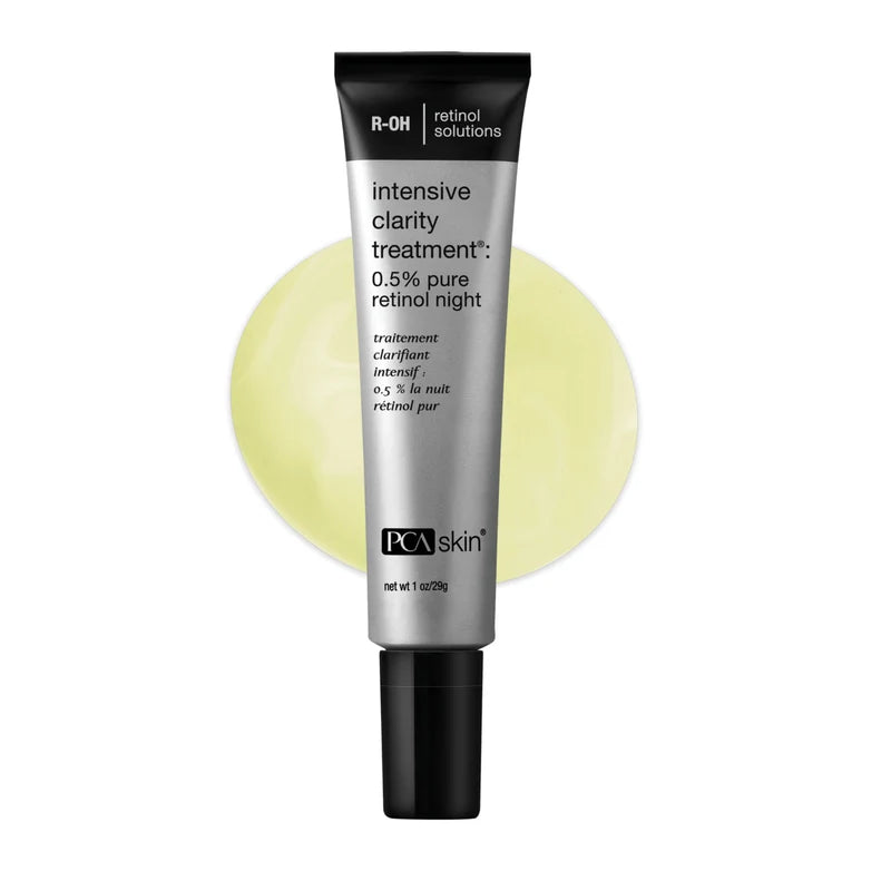 PCA SKIN Intensive Clarity Treatment®: 0.5% pure retinol & salicylic acid