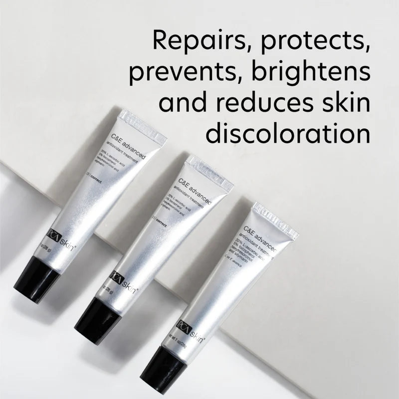 PCA Skin C&S Advanced Antioxidant Treatment repairs, protects, prevents, brightens and reduces skin discoloration