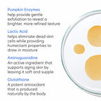 Pumpkin Enzymes, Lactic Acid, Aminoguanidine, Glutathione