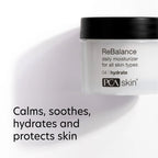 PCA Skin Rebalance Daily Moisturizer calms, soothes, hydrates and protects skin