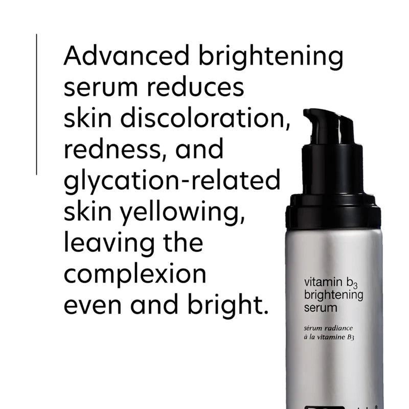 Advanced brightening serum reduces skin discoloration, redness, and glycation-related skin yellow, leaving the complexion even and bright.