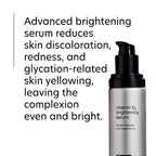 Advanced brightening serum reduces skin discoloration, redness, and glycation-related skin yellow, leaving the complexion even and bright.